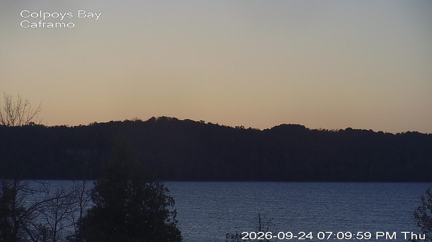 Live camera feed from Caframo in Georgian Bluffs, Ontario, Canada