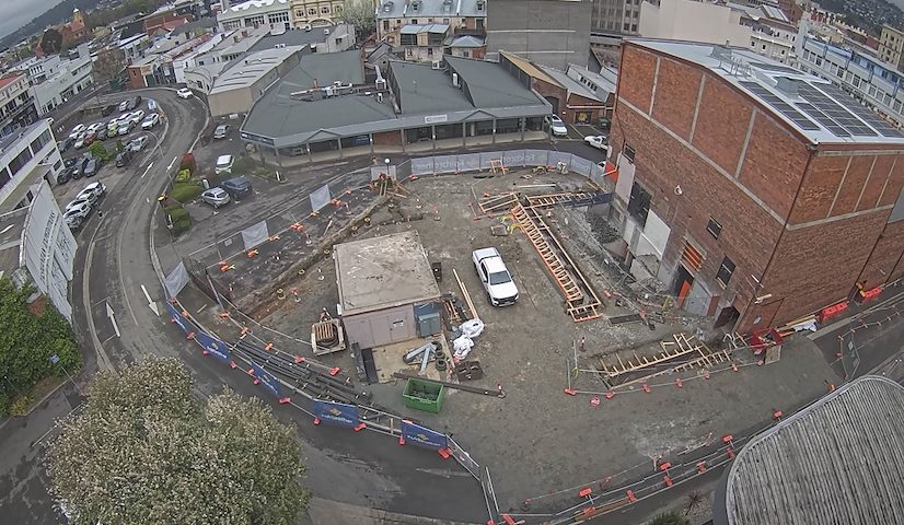 Прямий ефір з камери від Earl Arts Centre у Earl St, Launceston