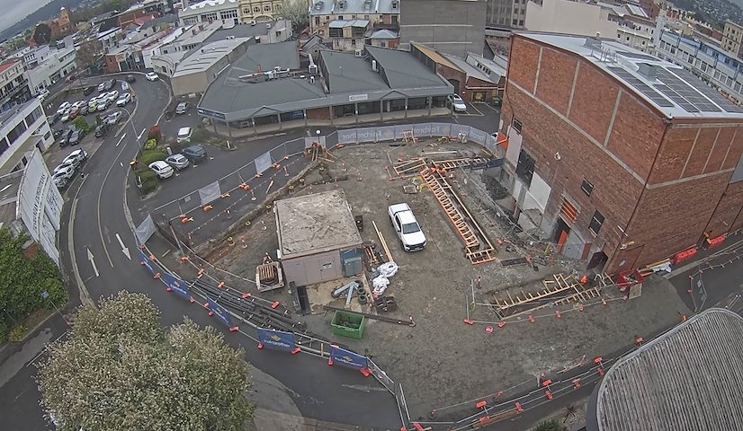 Živý kamerový kanál z Earl Arts Centre v Earl St, Launceston