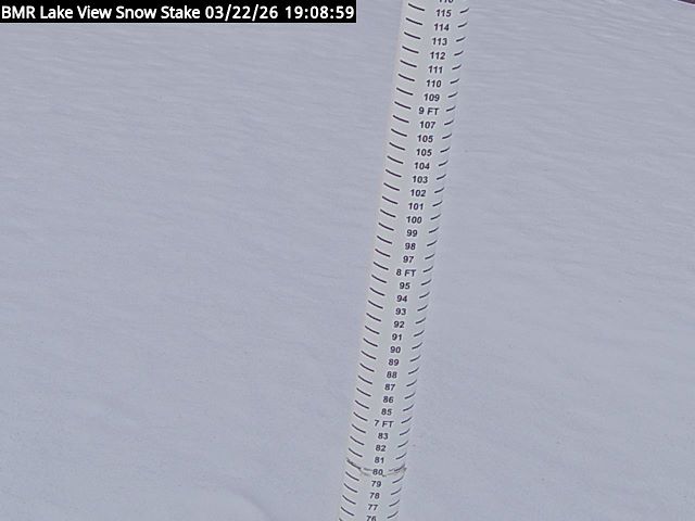 Lakeview Snow Depth Image