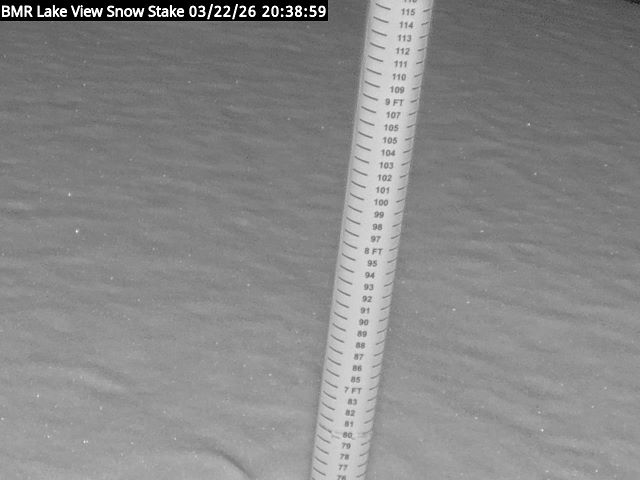 Lakeview Snow Depth Image