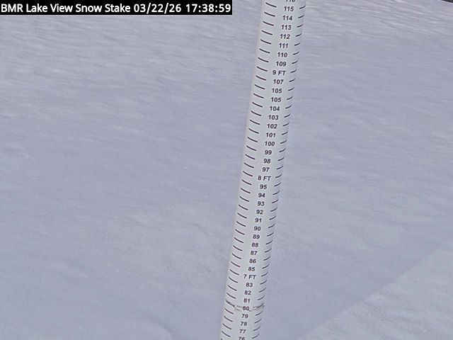 Lakeview Snow Depth Image