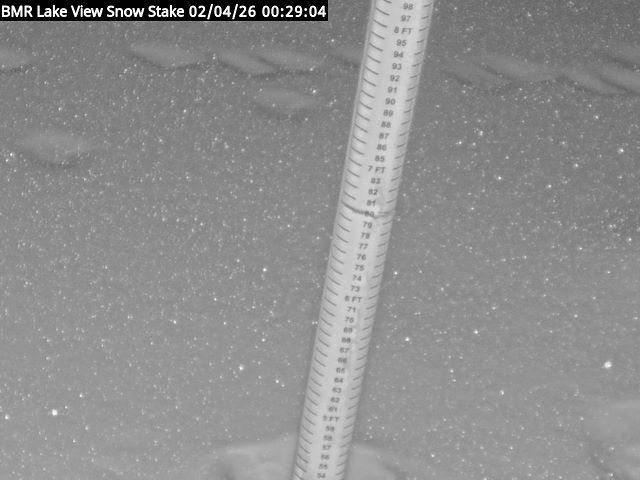 Lakeview Snow Depth Image