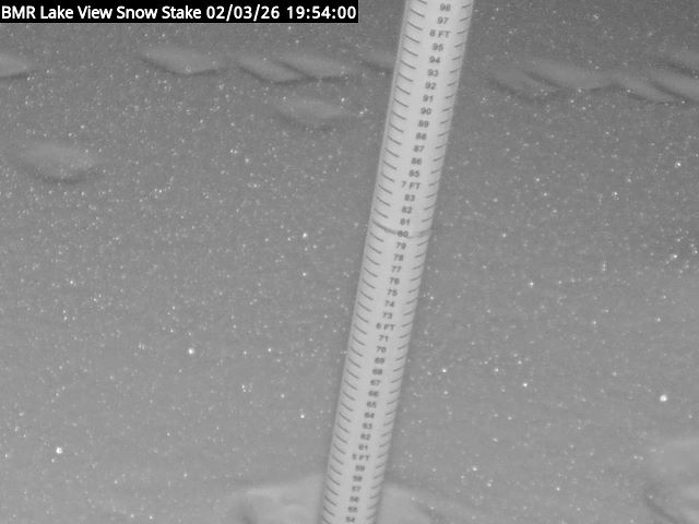 Lakeview Snow Depth Image