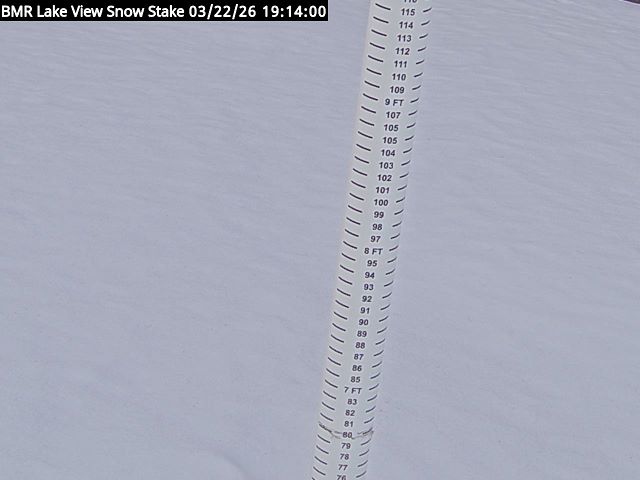 Lakeview Snow Depth Image
