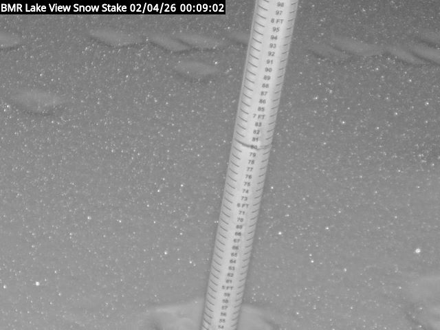 Lakeview Snow Depth Image