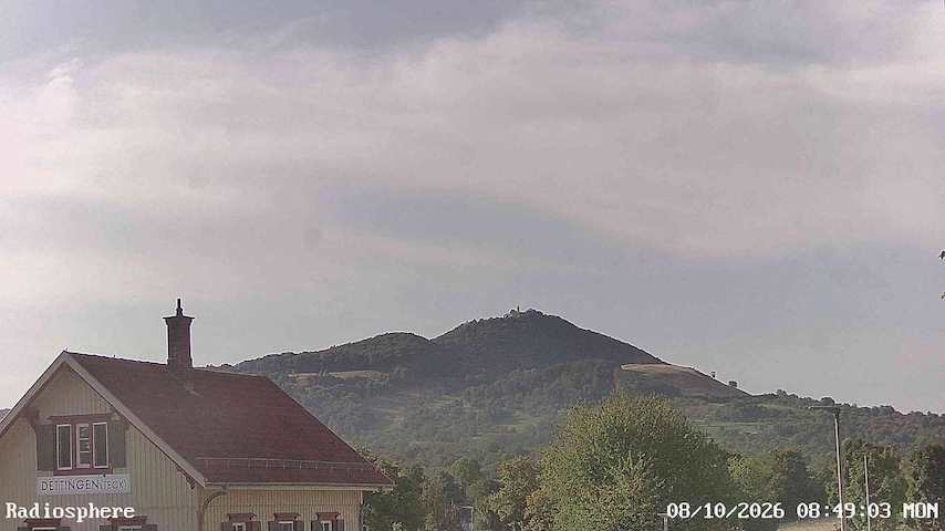 Canale telecamera in diretta da RADiOSPHERE-BURG TECK a Burg Teck in Owen