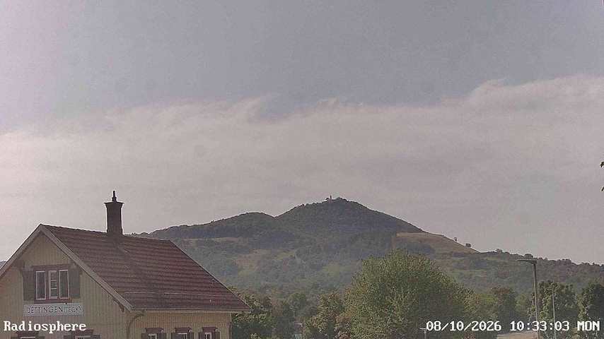 Ζωντανό κανάλι κάμερας από RADiOSPHERE-BURG TECK στο Burg Teck in Owen
