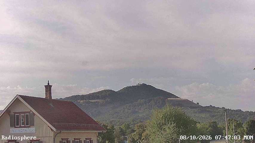 Live camera feed from RADiOSPHERE-BURG TECK in Burg Teck in Owen